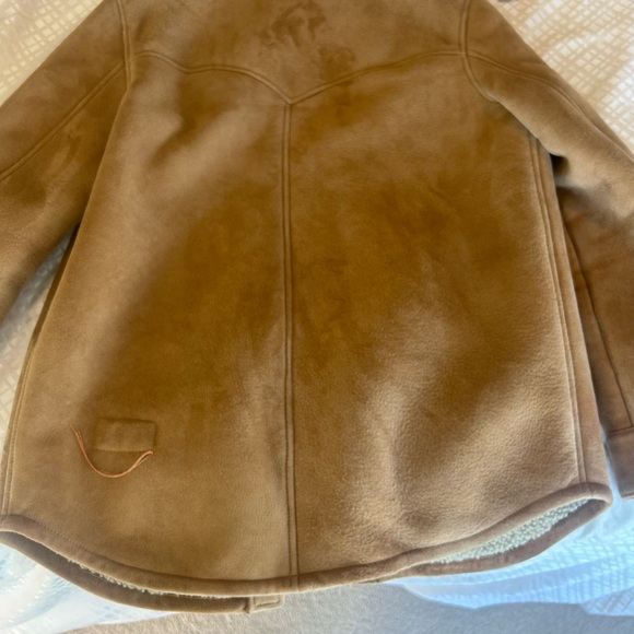 Fortela shearling suede jacket - Picture 9 of 10